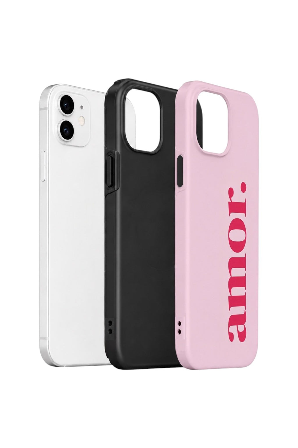 iPhone 12 Vorian Çift Katmanlı Kılıf Amour Pink
