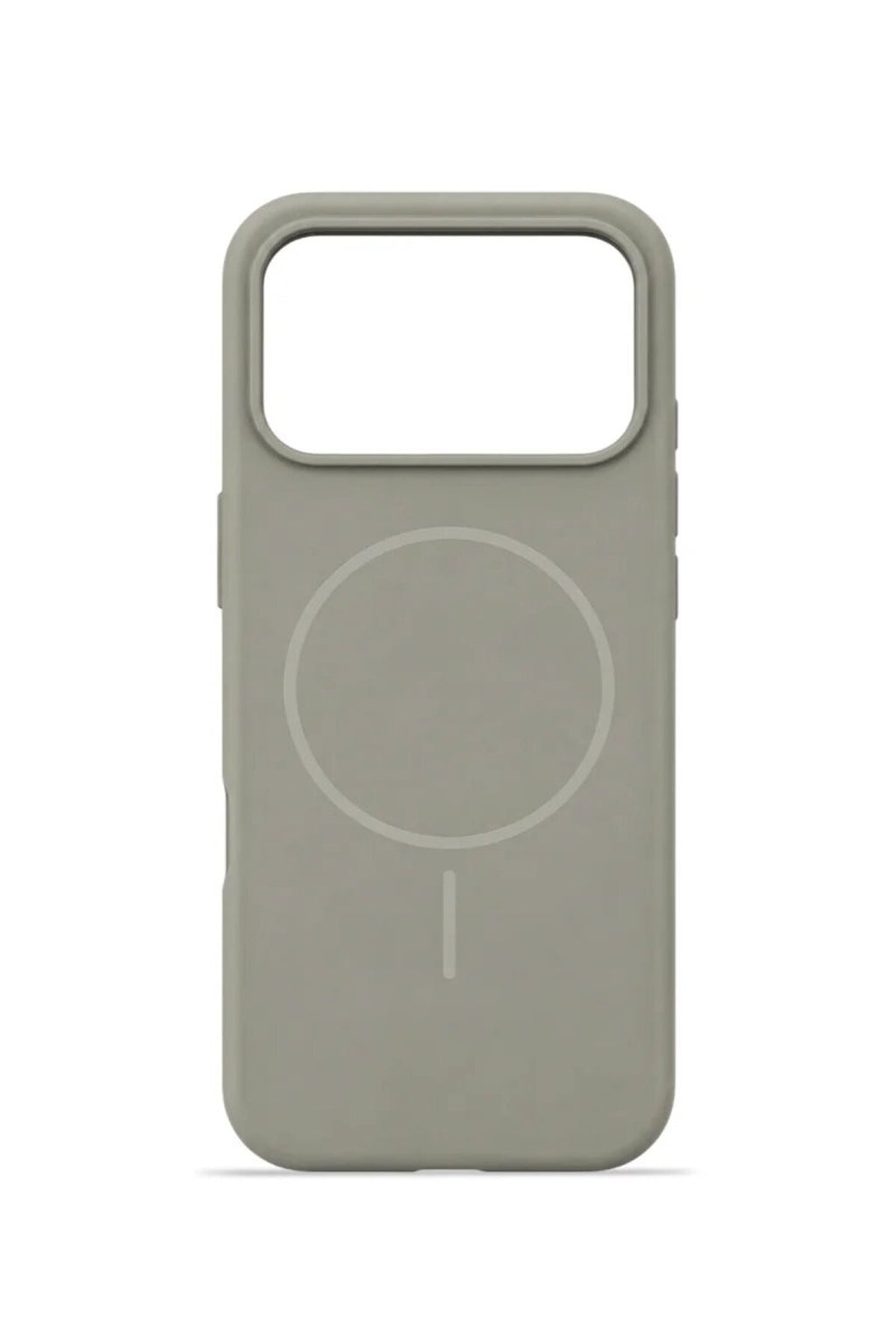 iPhone 17 Pro Max Mag Core Akıllı MagSafe Animasyonlu Silikon Kılıf Uzay Gri