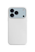 iPhone 17 Pro Max Soft Touch Lansman Silikon Kılıf İnci Beyazı