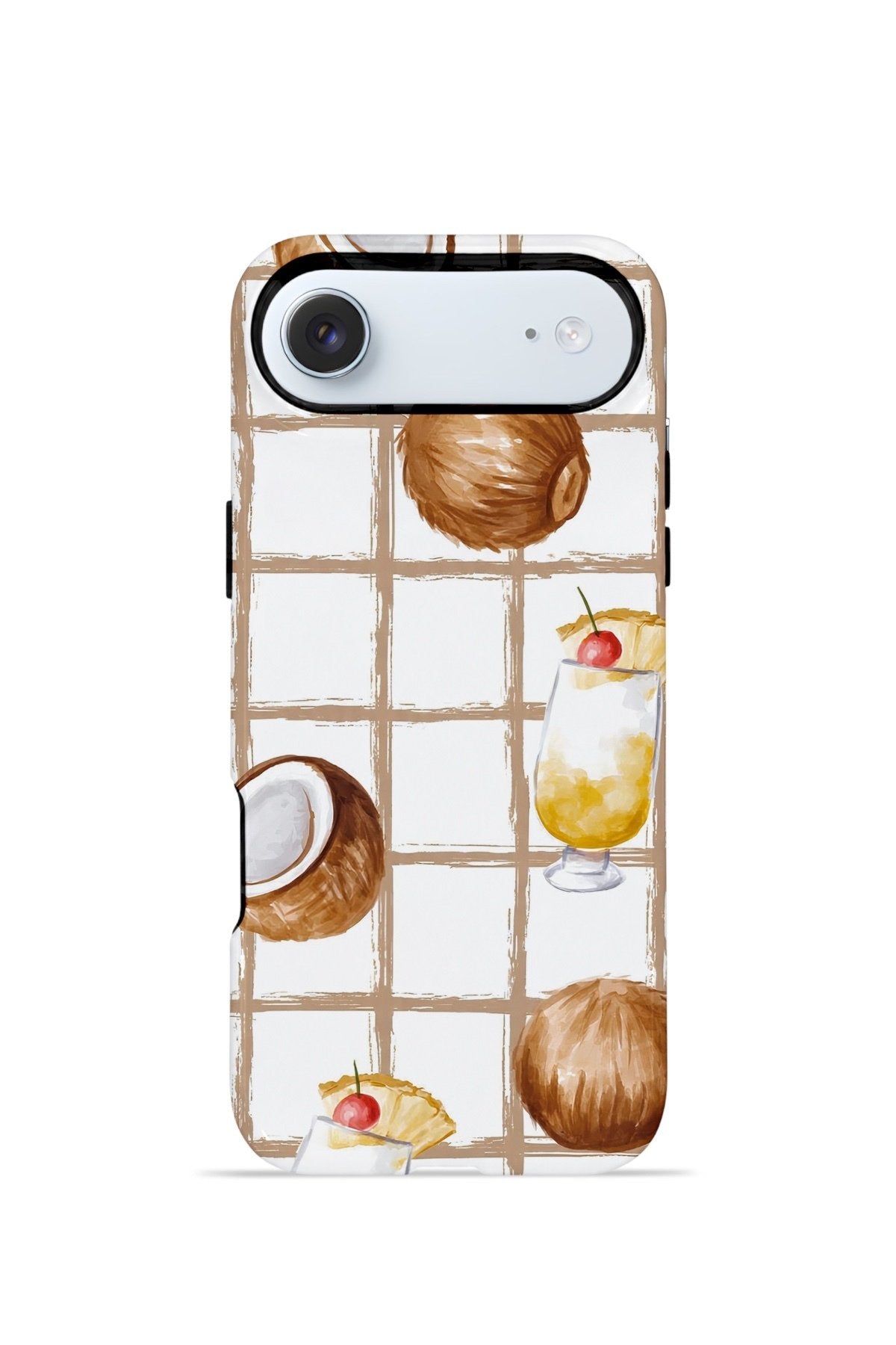 iPhone 17 Air Vorian Çift Katmanlı Kılıf Coconut Cabana