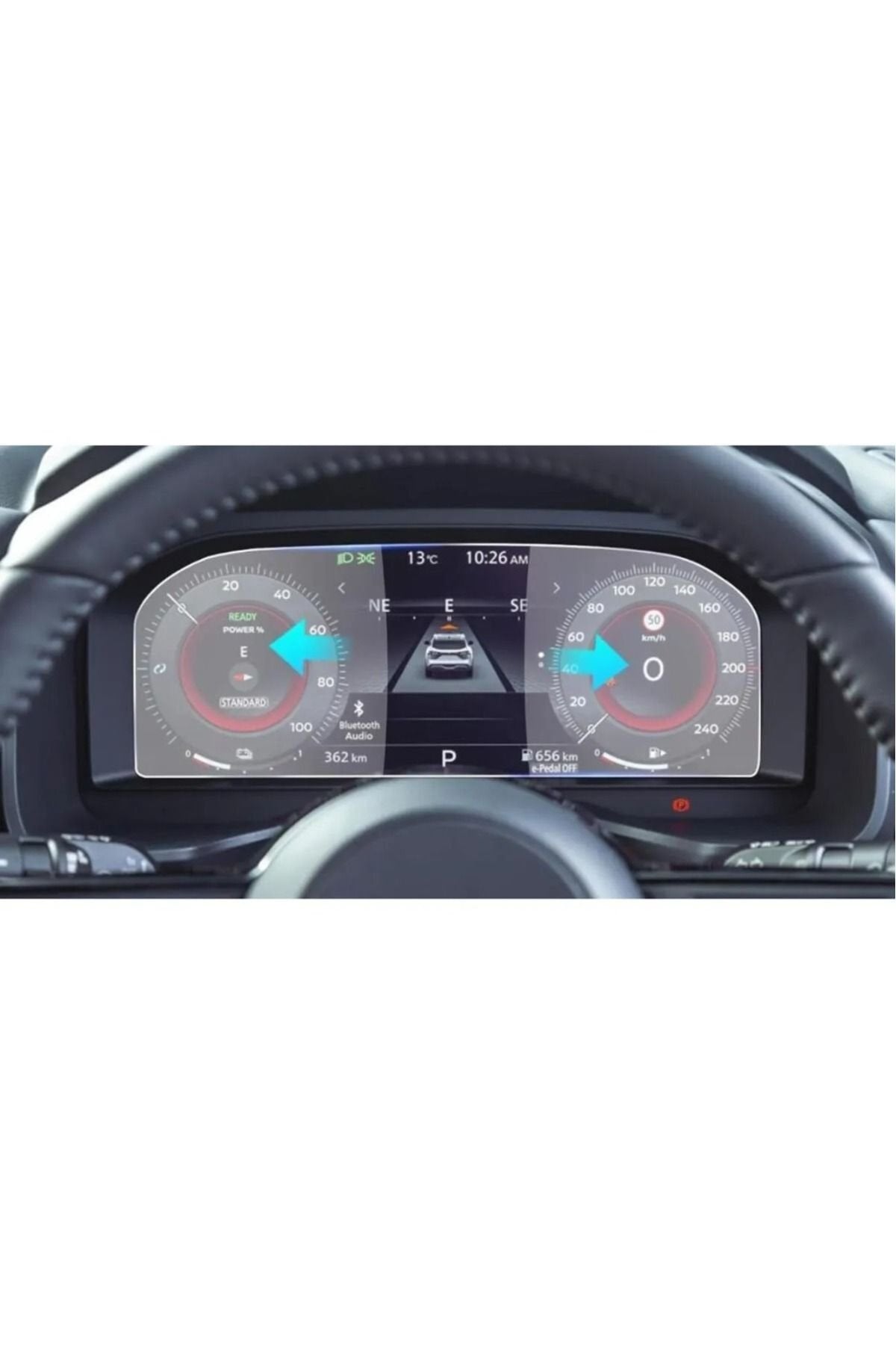 Nissan X-Trail 2024 Dijital Gösterge Esnek Nano Ekran Koruyucu