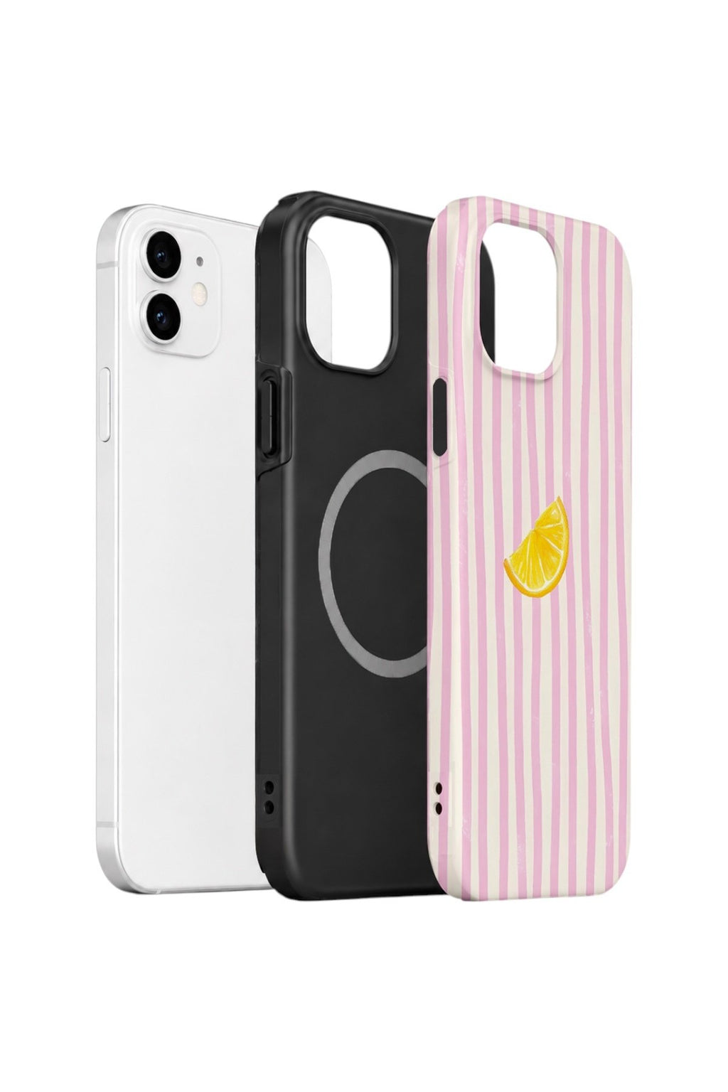 iPhone 11 Vorian Çift Katmanlı MagSafe Kılıf Pink Lemon Drop
