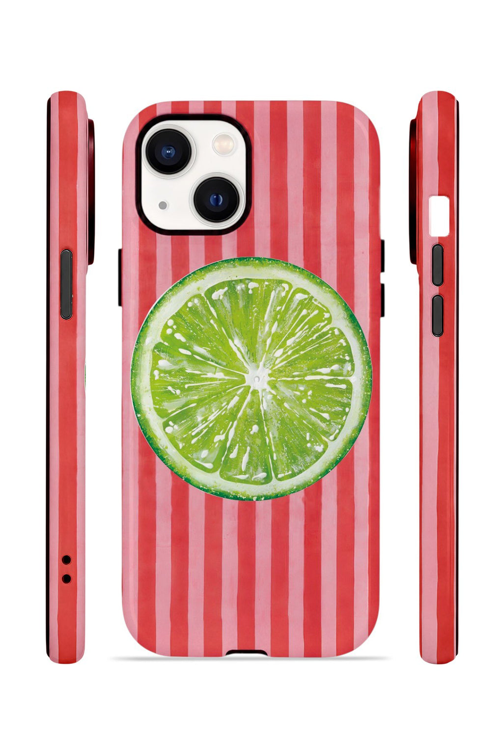 iPhone 13 Vorian Çift Katmanlı Kılıf Lime Slice Pop