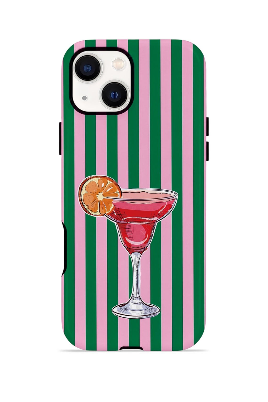 iPhone 15 Plus Vorian Çift Katmanlı MagSafe Kılıf Pink Citrus Cocktail