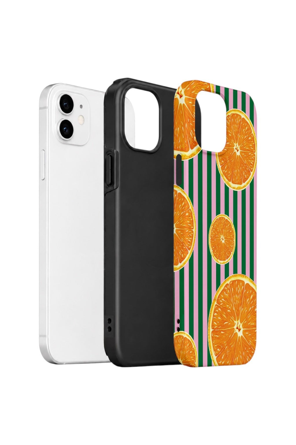 iPhone 12 Vorian Çift Katmanlı Kılıf Orange Grove Cabana
