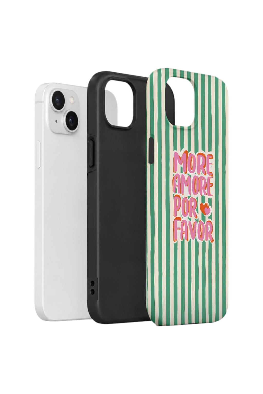 iPhone 14 Plus Vorian Çift Katmanlı Kılıf More Amore Green