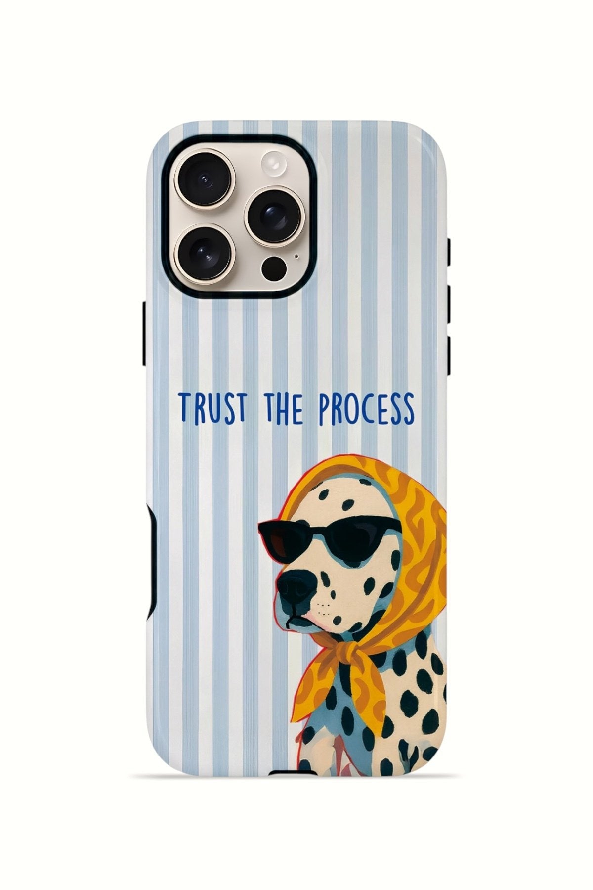 iPhone 16 Pro Max Vorian Çift Katmanlı Kılıf Trust The Process Dalmatian
