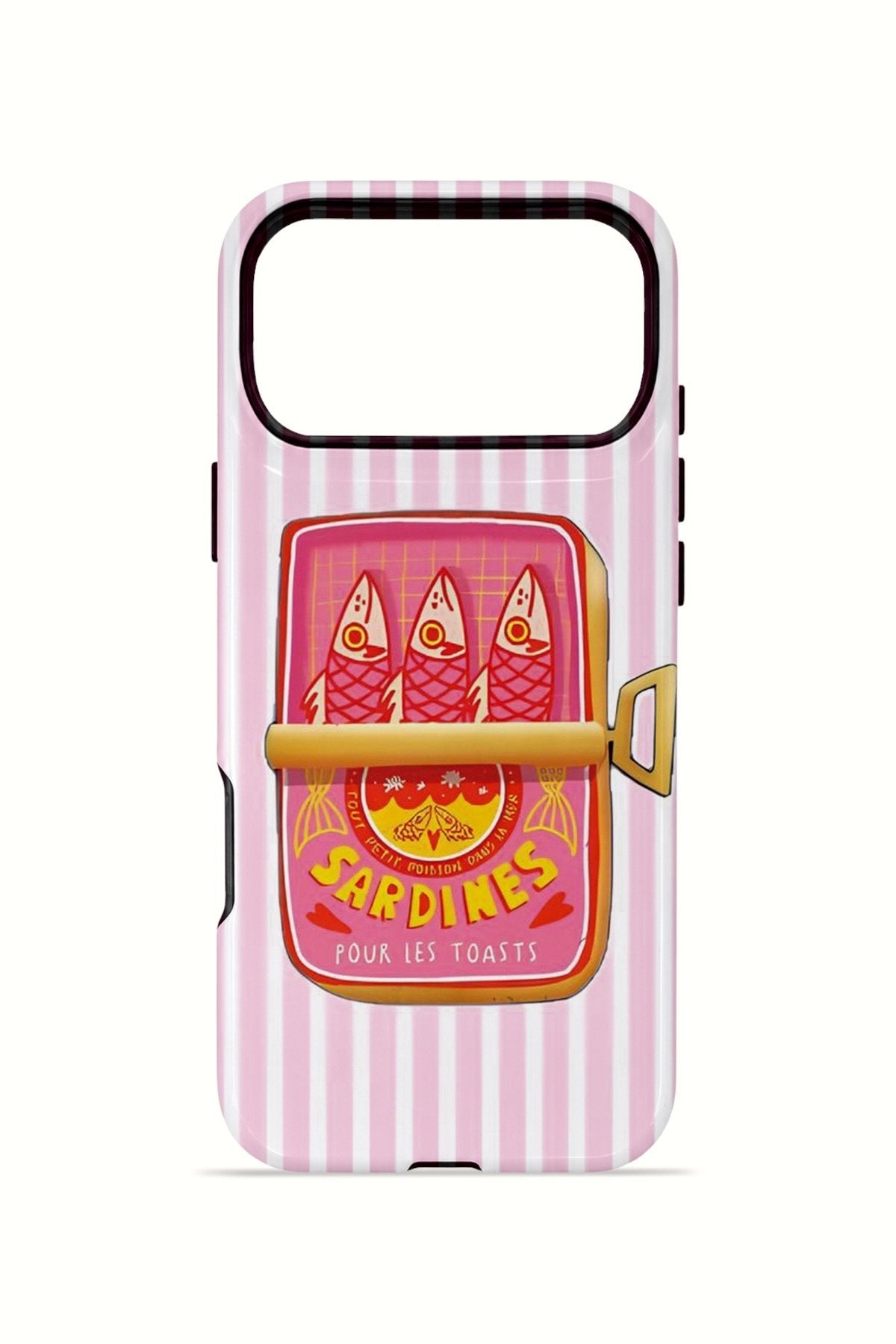 iPhone 17 Pro Max Vorian Çift Katmanlı MagSafe Kılıf Sardine Club Pink