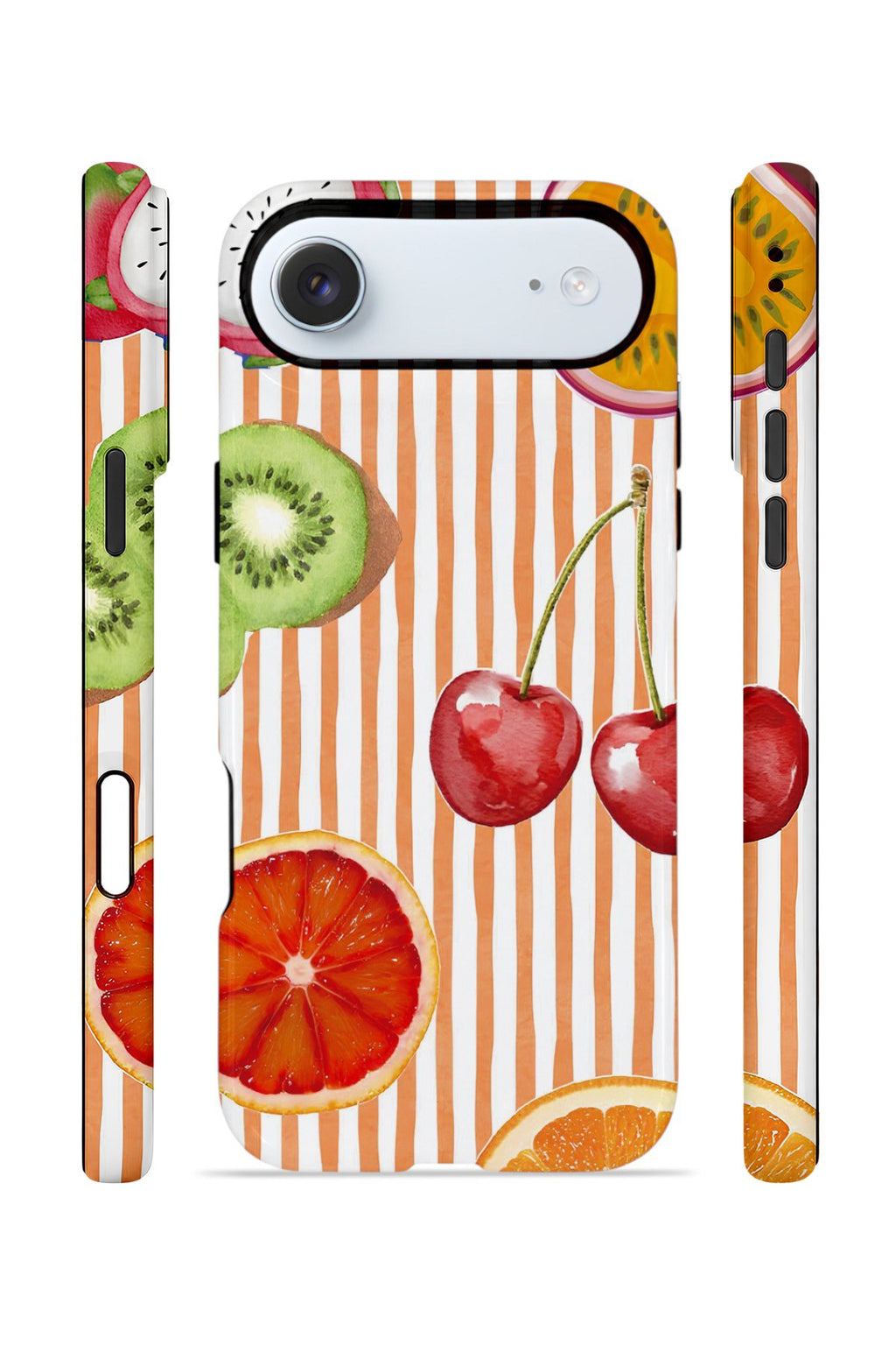 iPhone 17 Air Vorian Çift Katmanlı Kılıf Tutti Frutti Stripe