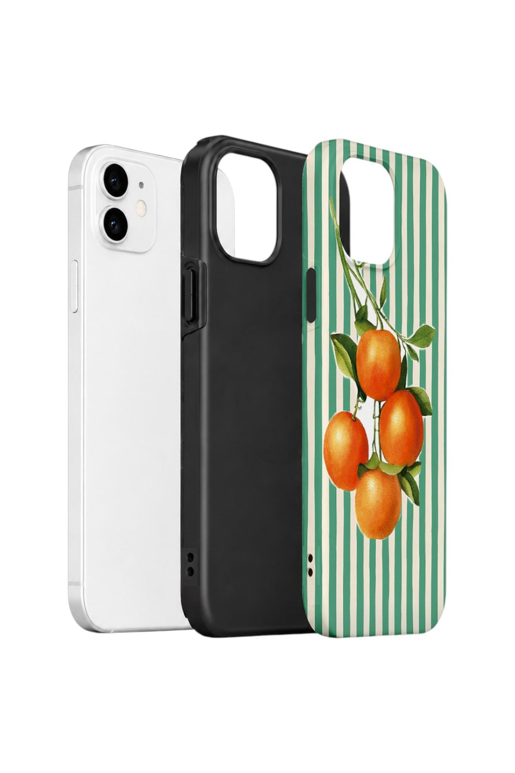 iPhone 11 Vorian Çift Katmanlı Kılıf Italian Orange Orchard