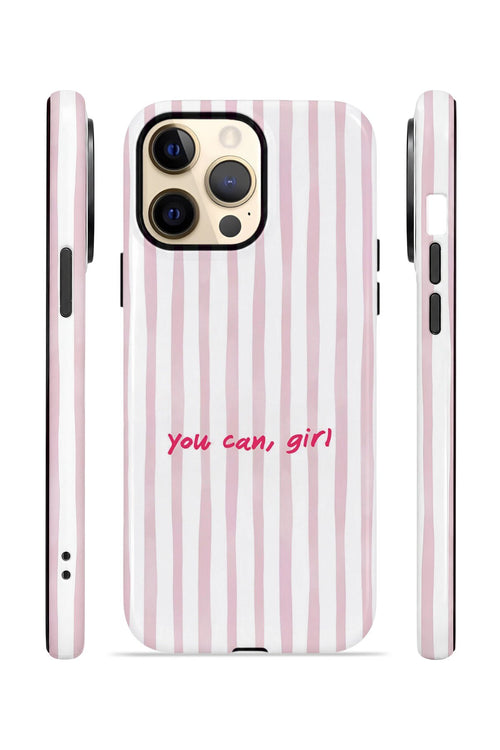 iPhone 12 Pro Vorian Çift Katmanlı MagSafe Kılıf You Can Girl