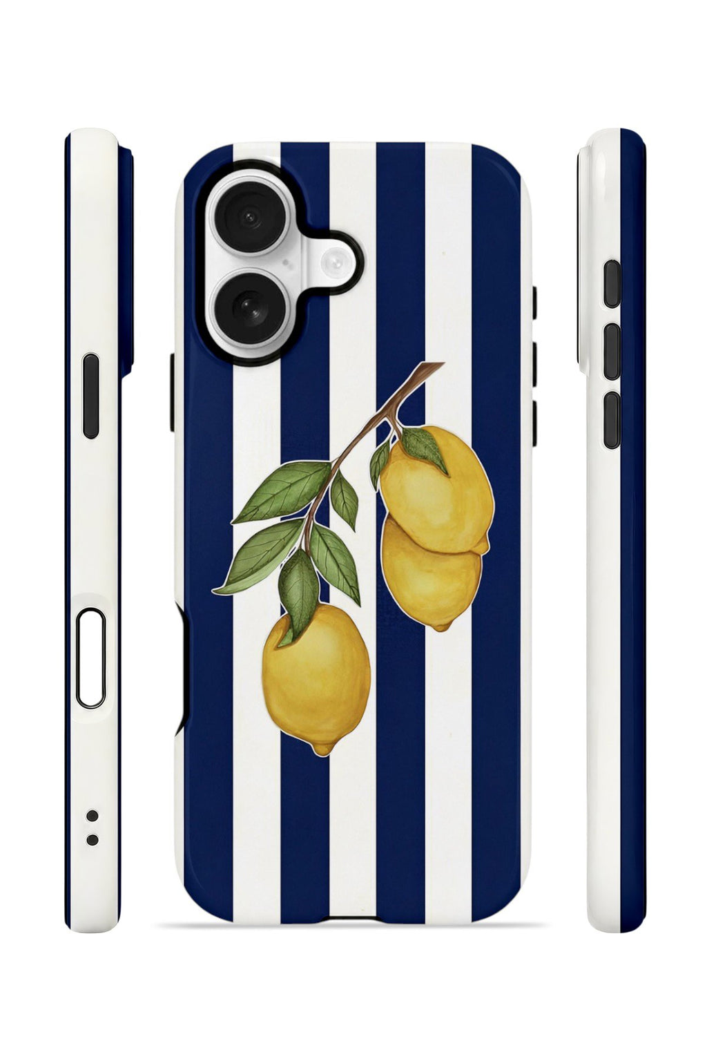 iPhone 17 Vorian Çift Katmanlı Kılıf Amalfi Lemon Branch