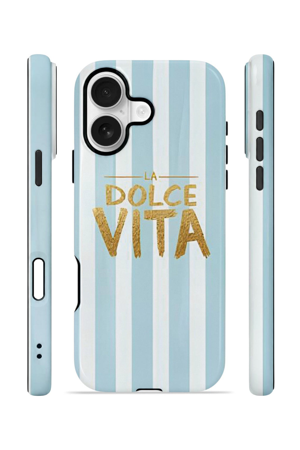 iPhone 16 Plus Vorian Çift Katmanlı Kılıf La Dolce Vita Blue