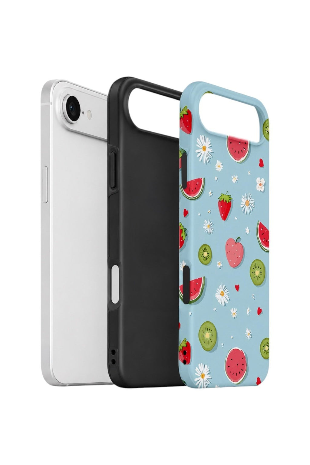 iPhone 17 Air Vorian Çift Katmanlı Kılıf Fruit Confetti Sky