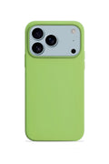 iPhone 17 Pro Max Soft Touch Lansman Silikon Kılıf Fıstık Yeşili