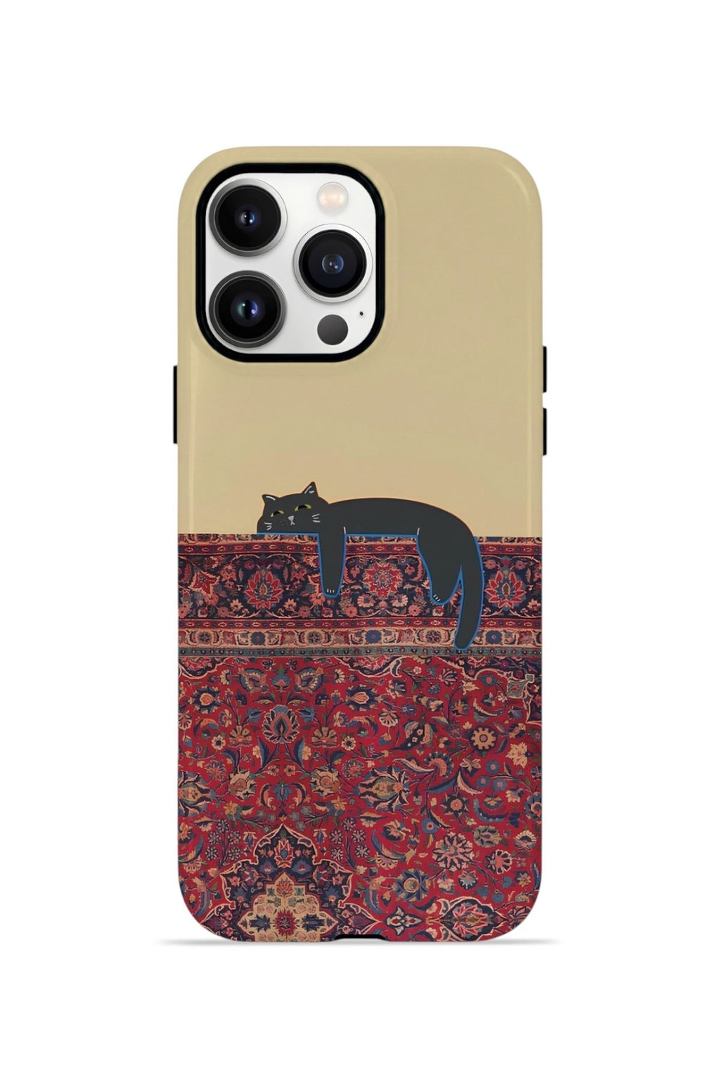 iPhone 13 Pro Vorian Çift Katmanlı Kılıf Persian Cat Lounge