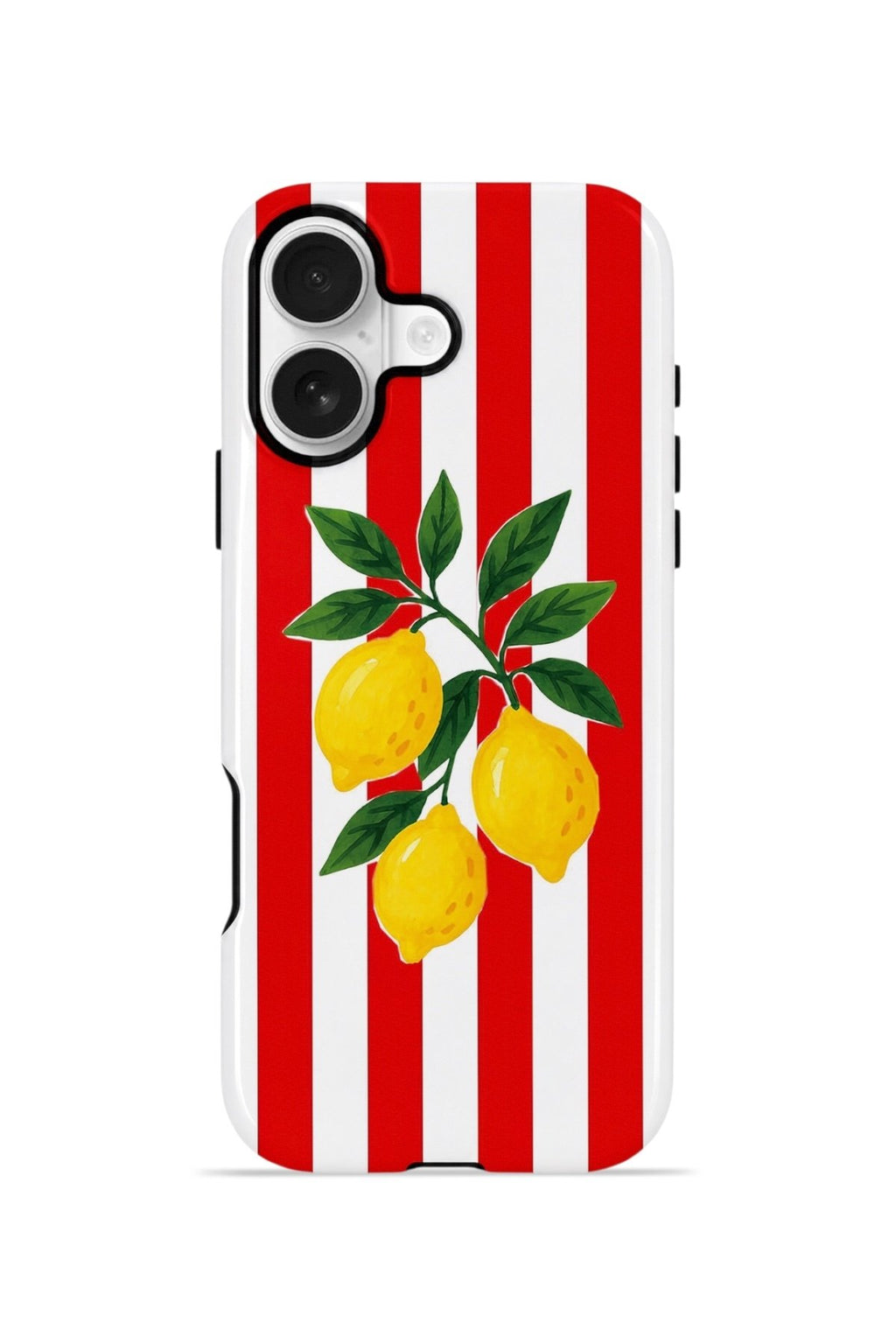 iPhone 16 Vorian Çift Katmanlı Kılıf Lemon Parade Red