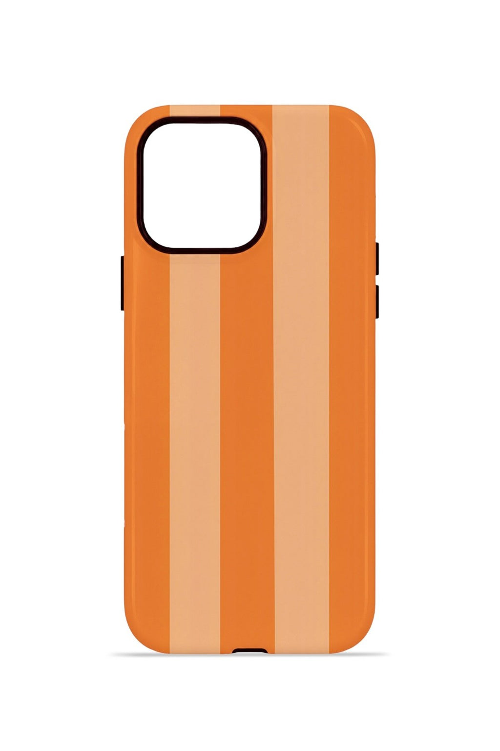 iPhone 12 Pro Vorian Çift Katmanlı Kılıf Orange Cream Stripe