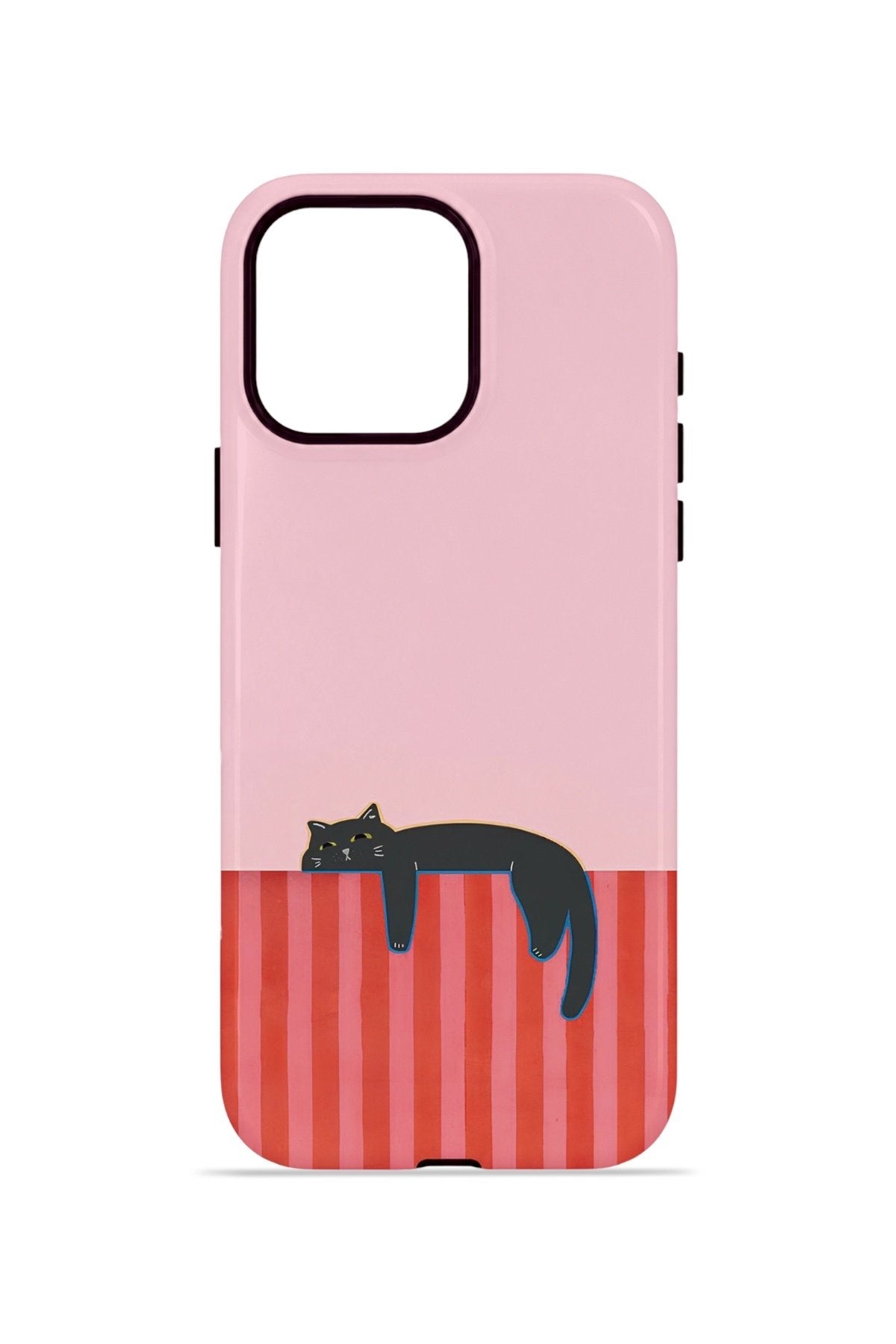 iPhone 15 Pro Vorian Çift Katmanlı MagSafe Kılıf Lazy Cat Sunset