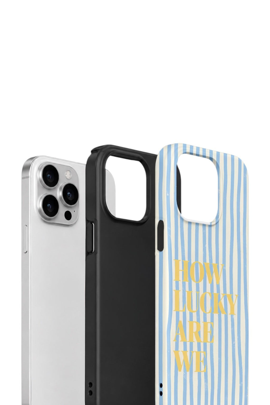 iPhone 15 Pro Vorian Çift Katmanlı Kılıf Lucky Summer Stripe