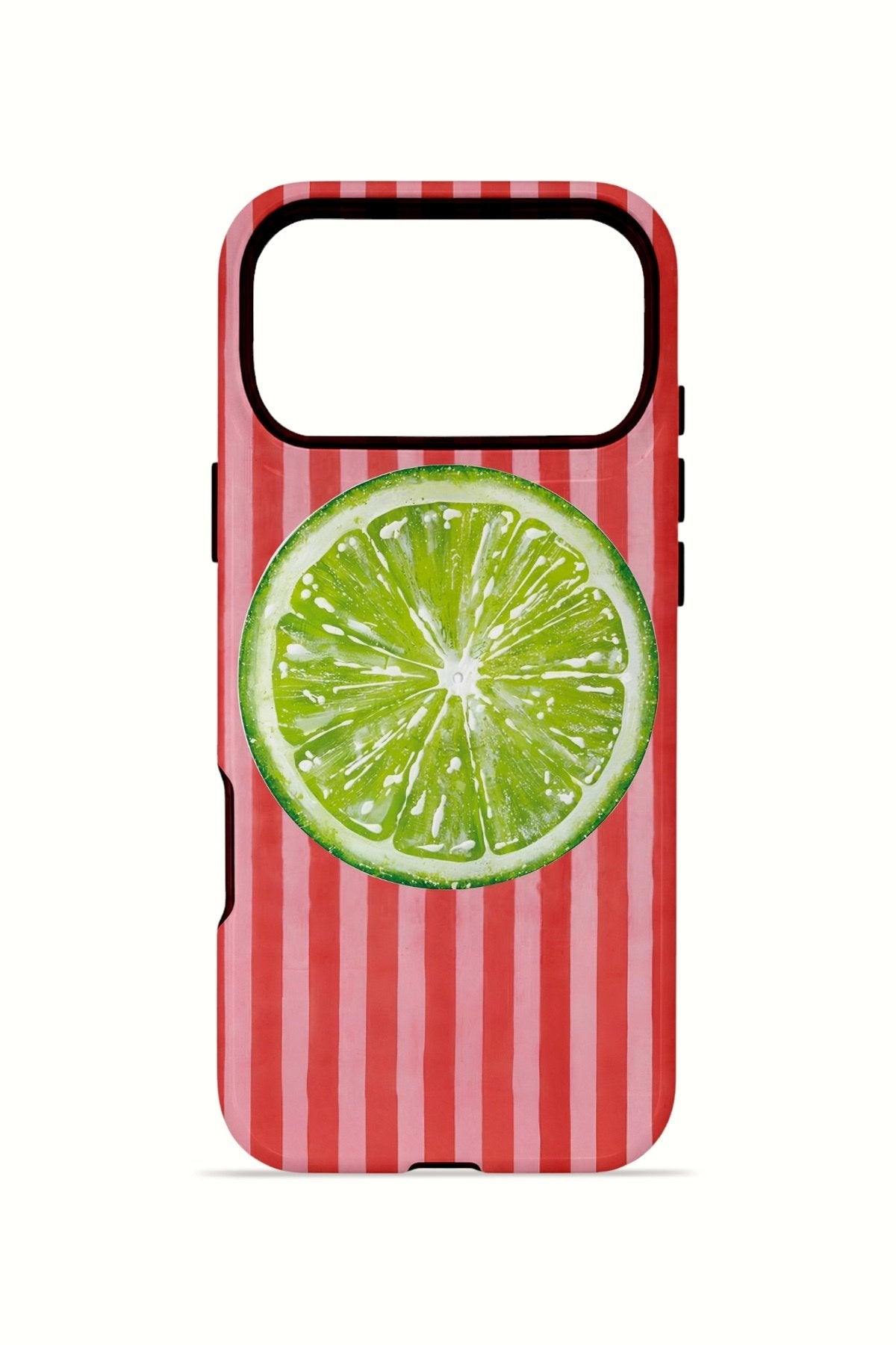 iPhone 17 Pro Max Vorian Çift Katmanlı Kılıf Lime Slice Pop