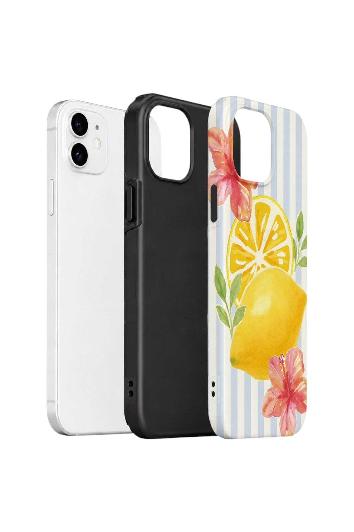 iPhone 11 Vorian Çift Katmanlı Kılıf Lemon Blossom Coast