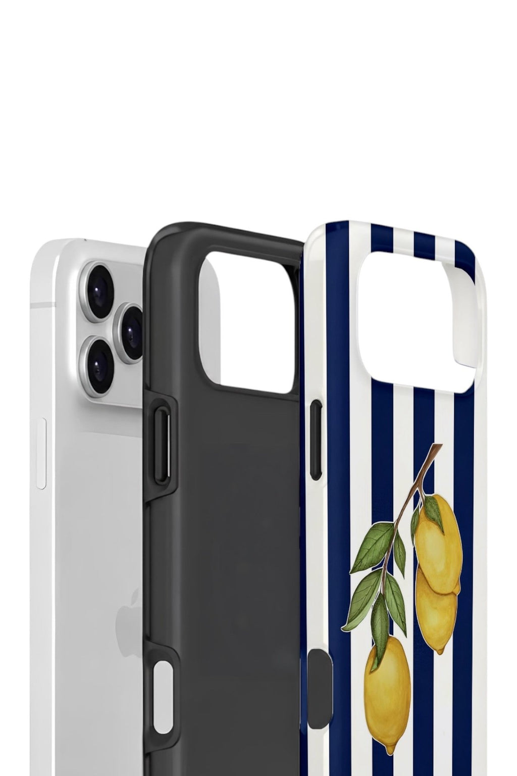 iPhone 17 Pro Vorian Çift Katmanlı Kılıf Amalfi Lemon Branch