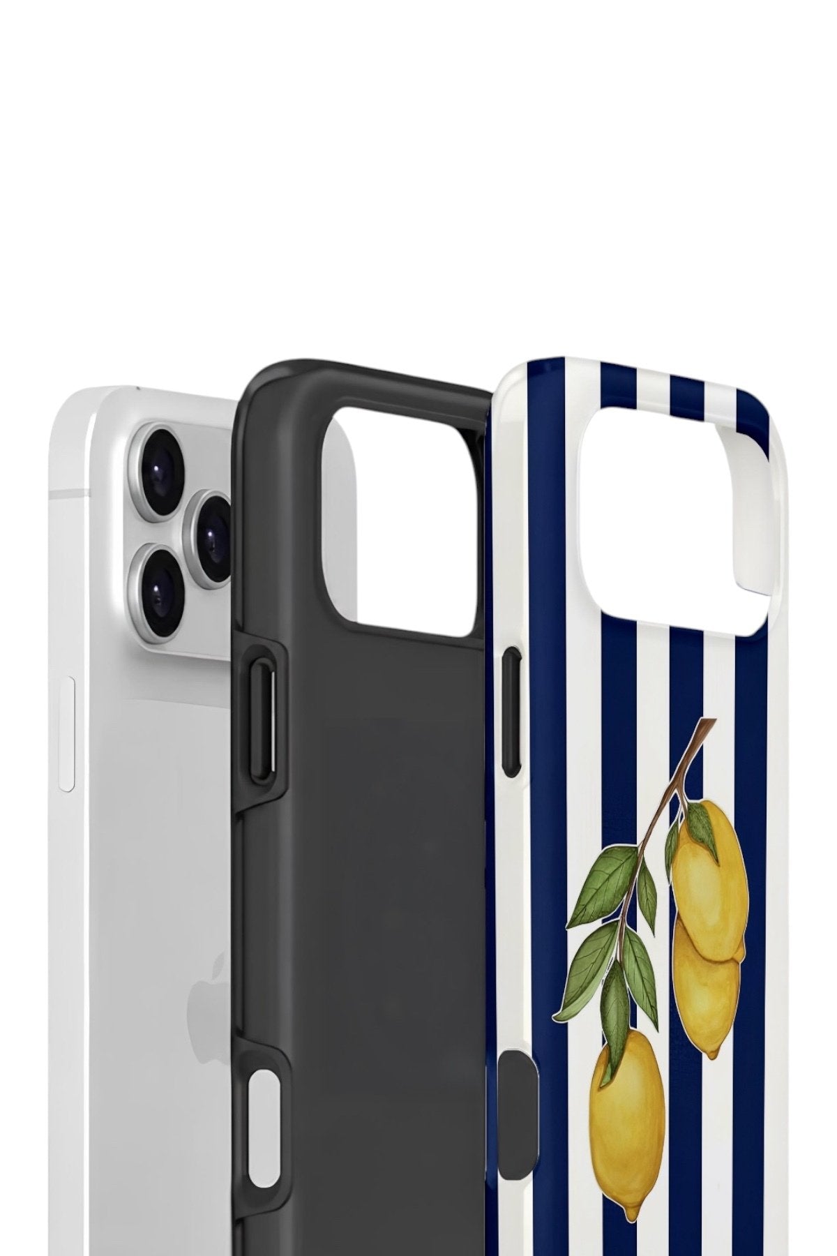 iPhone 17 Pro Vorian Çift Katmanlı Kılıf Amalfi Lemon Branch
