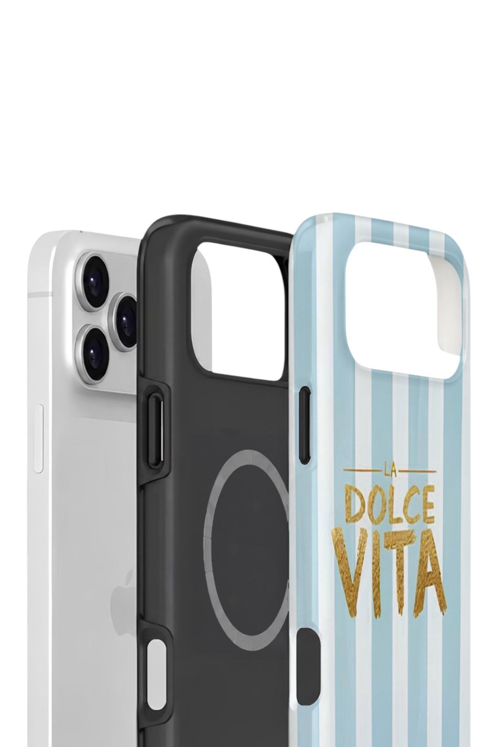 iPhone 17 Pro Vorian Çift Katmanlı MagSafe Kılıf La Dolce Vita Blue