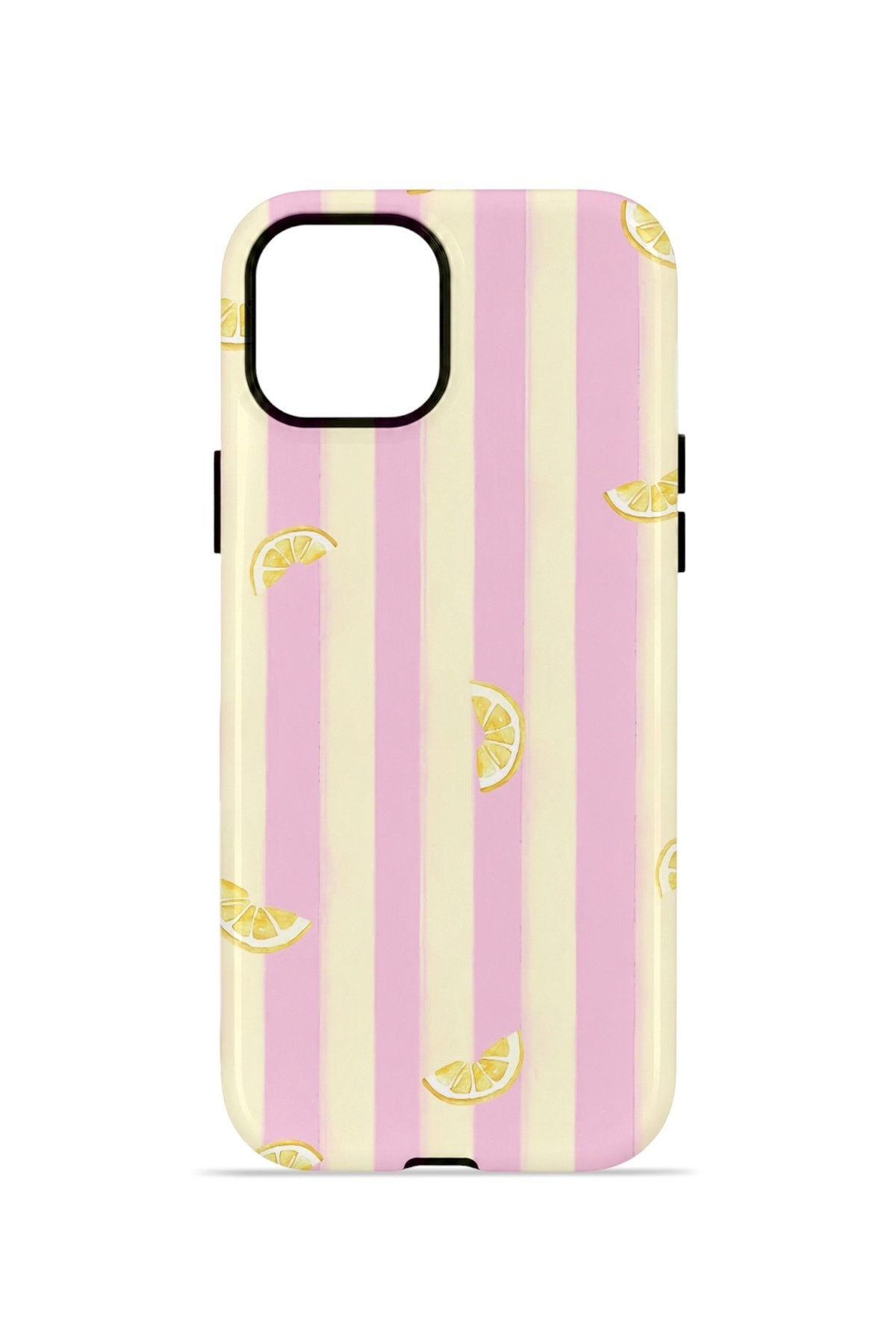 iPhone 14 Vorian Çift Katmanlı Kılıf Pink Lemon Parade