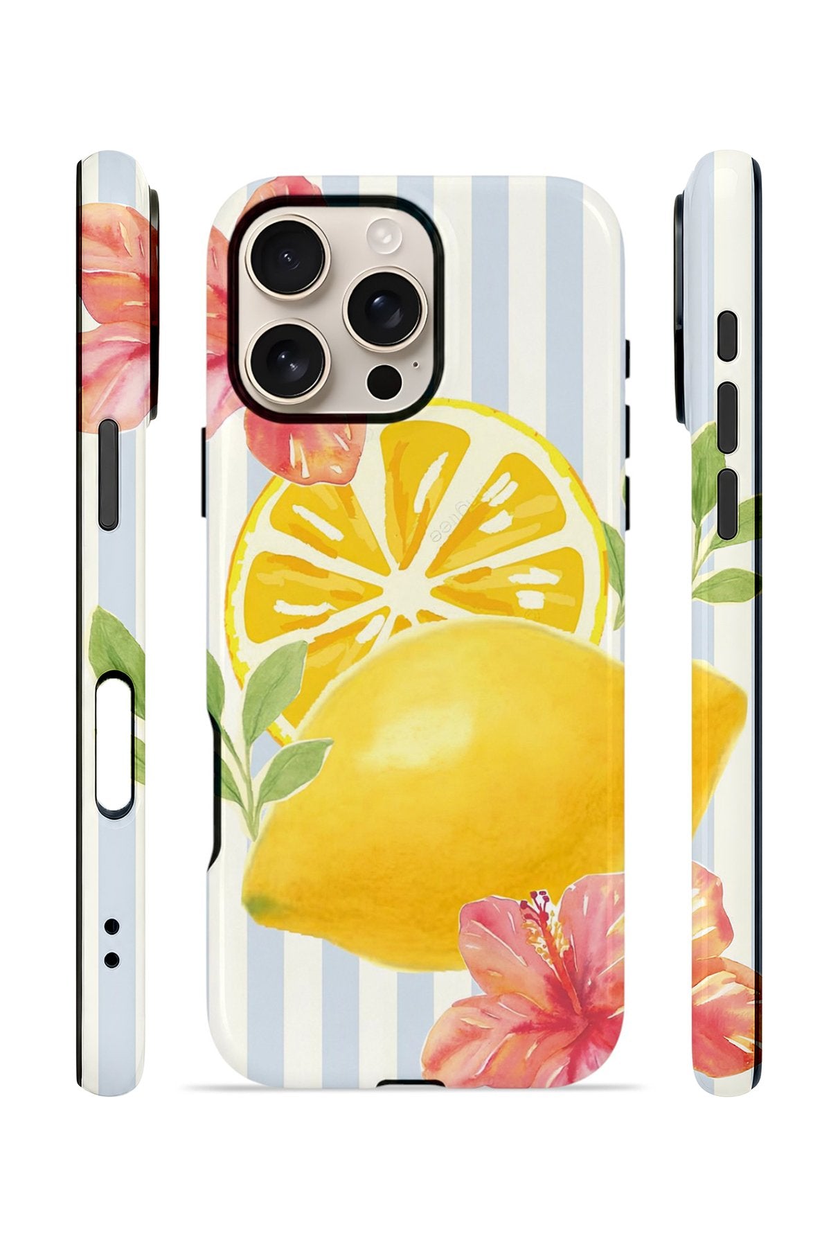 iPhone 16 Pro Max Vorian Çift Katmanlı Kılıf Lemon Blossom Coast