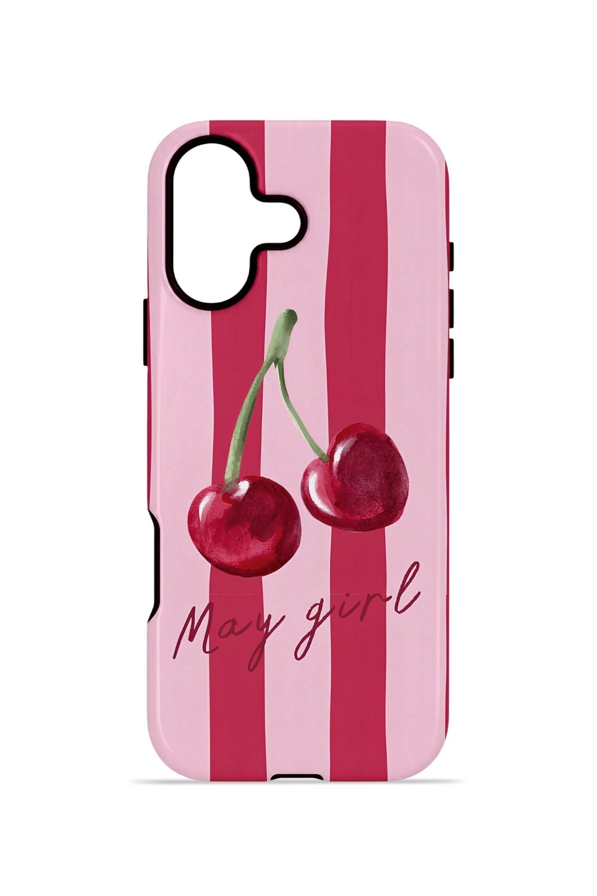 iPhone 17 Vorian Çift Katmanlı Kılıf Cherry Girl