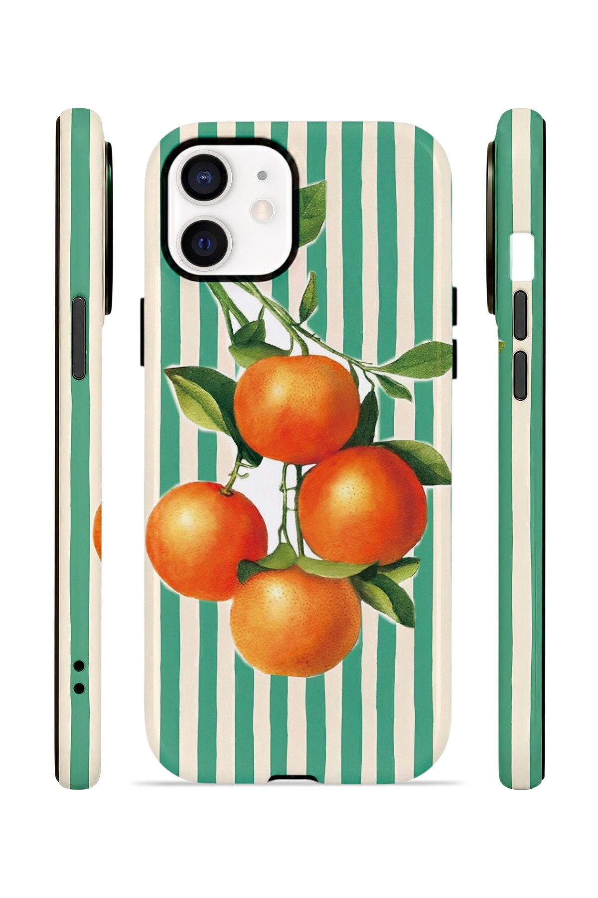 iPhone 11 Vorian Çift Katmanlı Kılıf Italian Orange Orchard