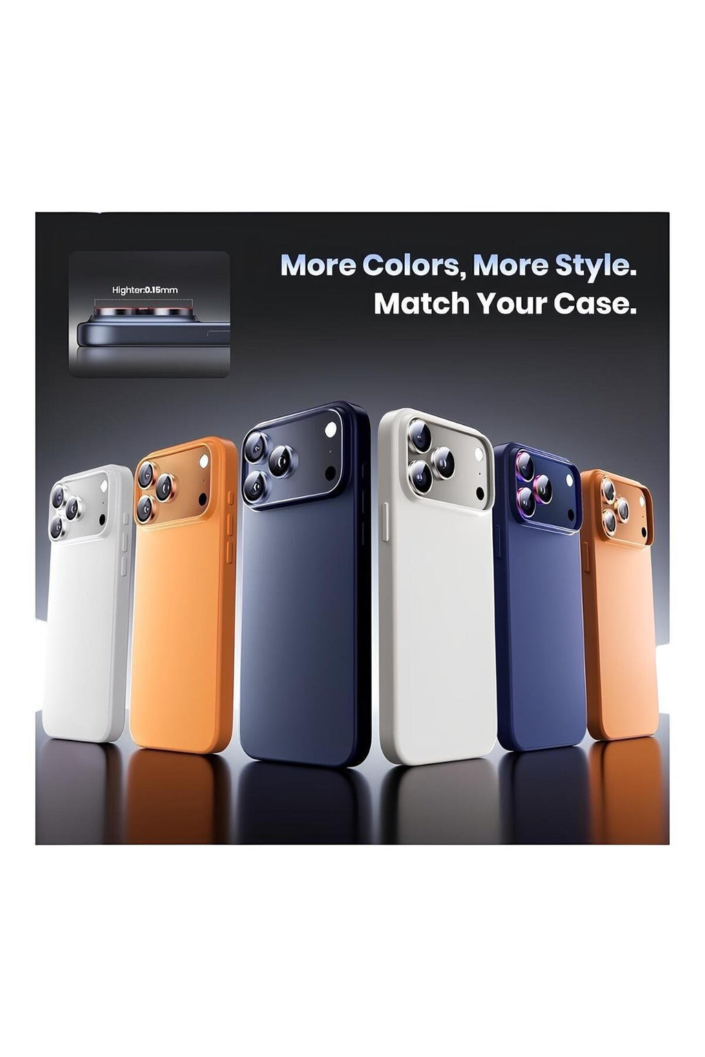 iPhone 17 Pro Metal Kamera Koruyucu Lens Gümüş