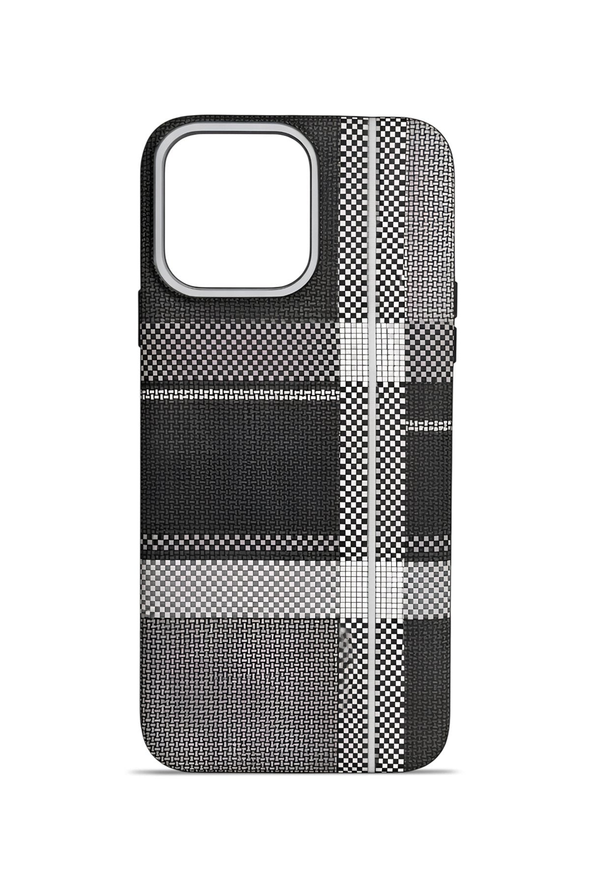 Nox Craft iPhone 13-14 MagSafe Karbon Kılıf Raw Weave