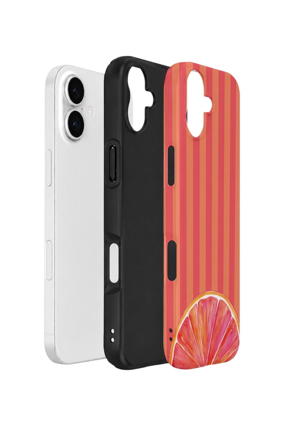 iPhone 16 Plus Vorian Çift Katmanlı Kılıf Grapefruit Sunset
