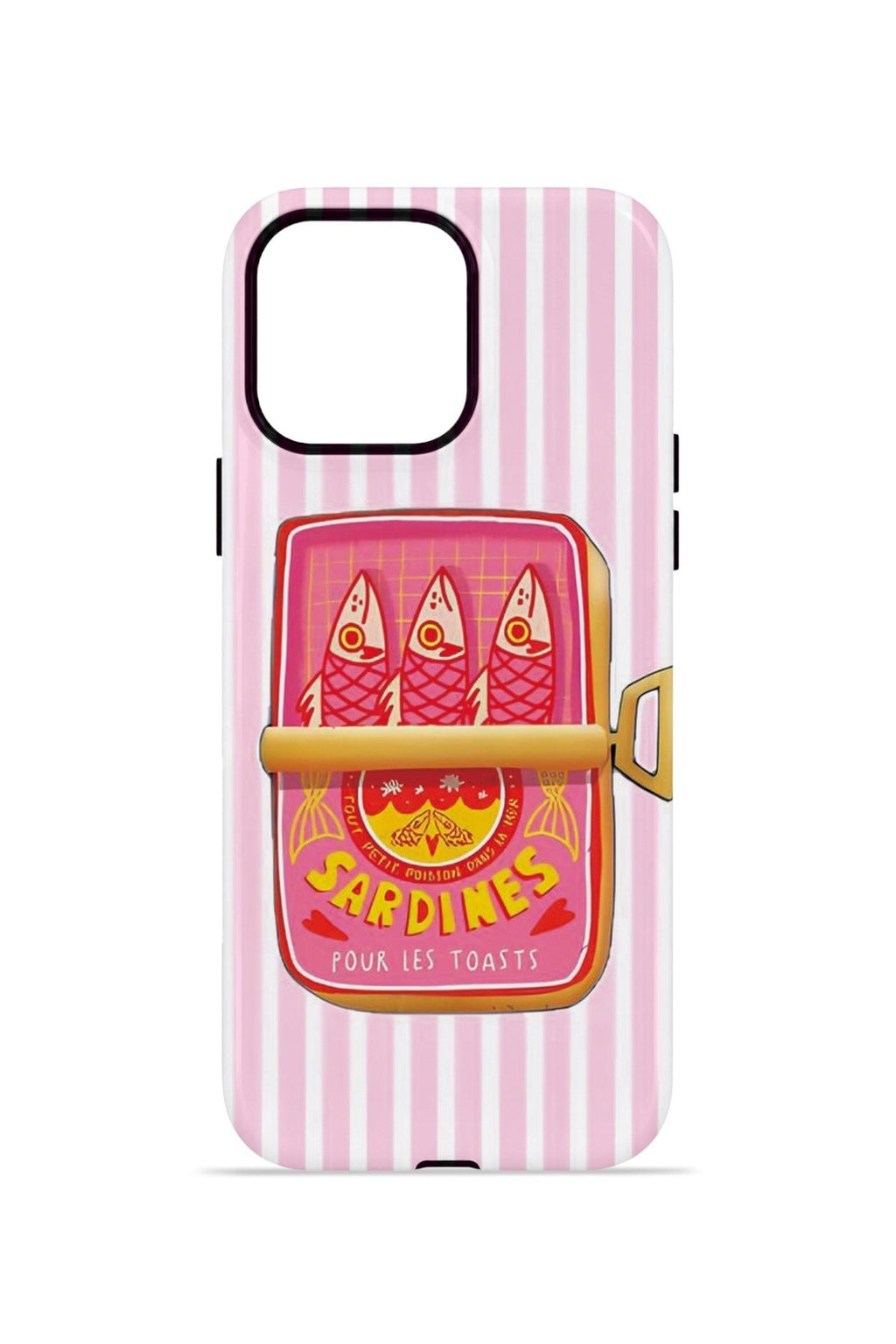 iPhone 14 Pro Max Vorian Çift Katmanlı MagSafe Kılıf Sardine Club Pink