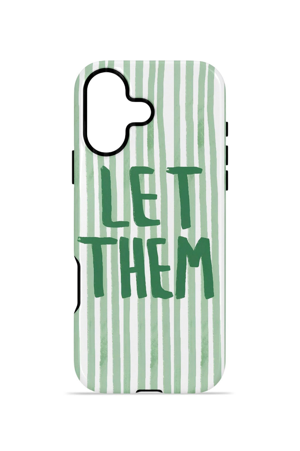 iPhone 17 Vorian Çift Katmanlı Kılıf Let Them Green