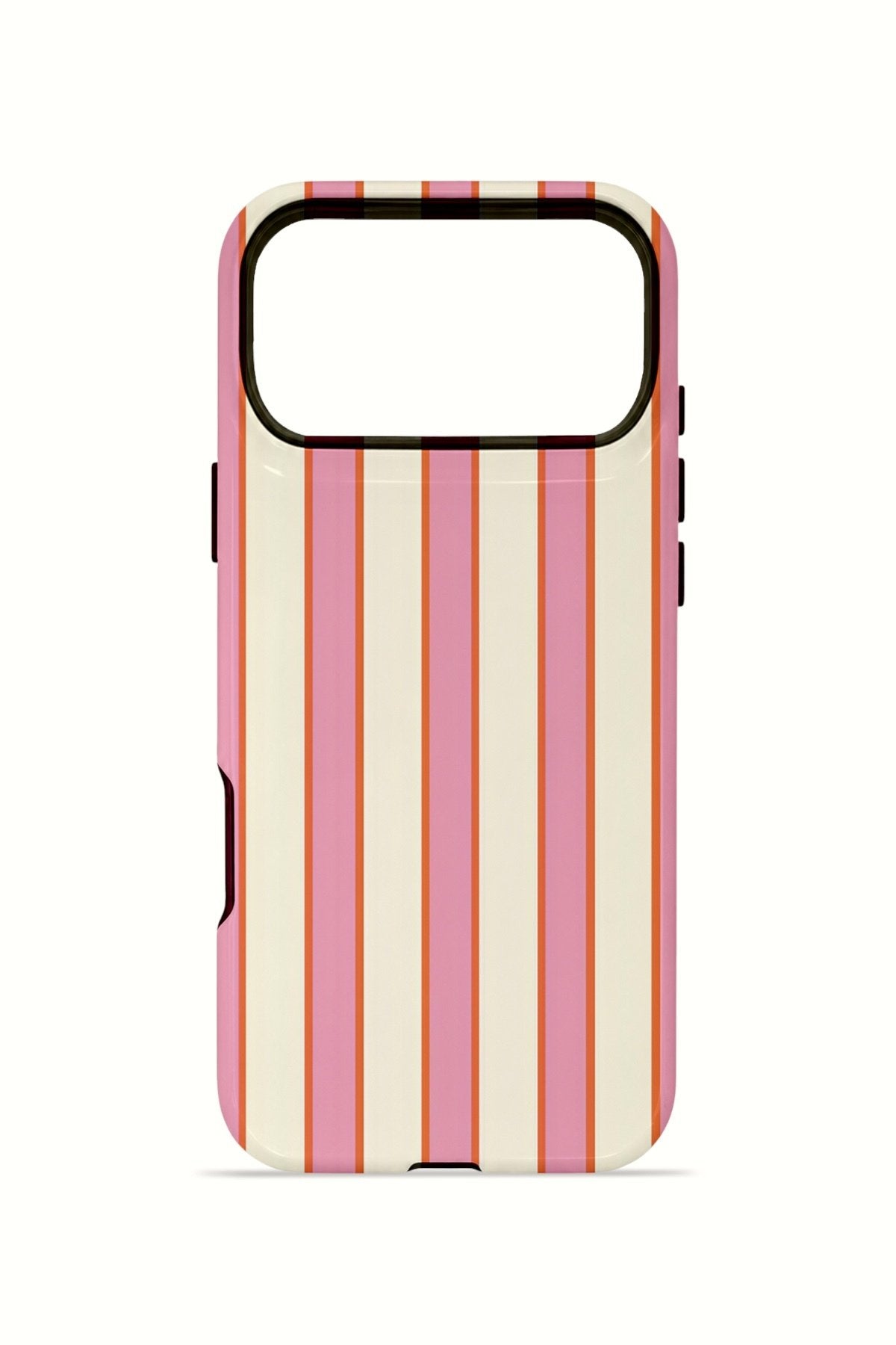 iPhone 17 Pro Vorian Çift Katmanlı MagSafe Kılıf Sunset Candy Stripe