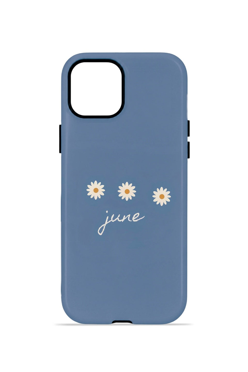 iPhone 11 Vorian Çift Katmanlı Kılıf June Daisy Blue
