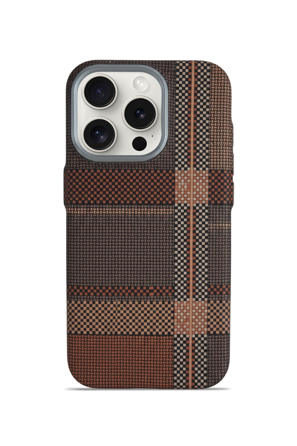 Nox Craft iPhone 14 Plus MagSafe Karbon Kılıf Coppergrain