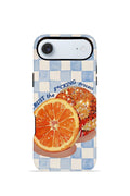 iPhone 17 Air Vorian Çift Katmanlı MagSafe Kılıf Orange Press Collage