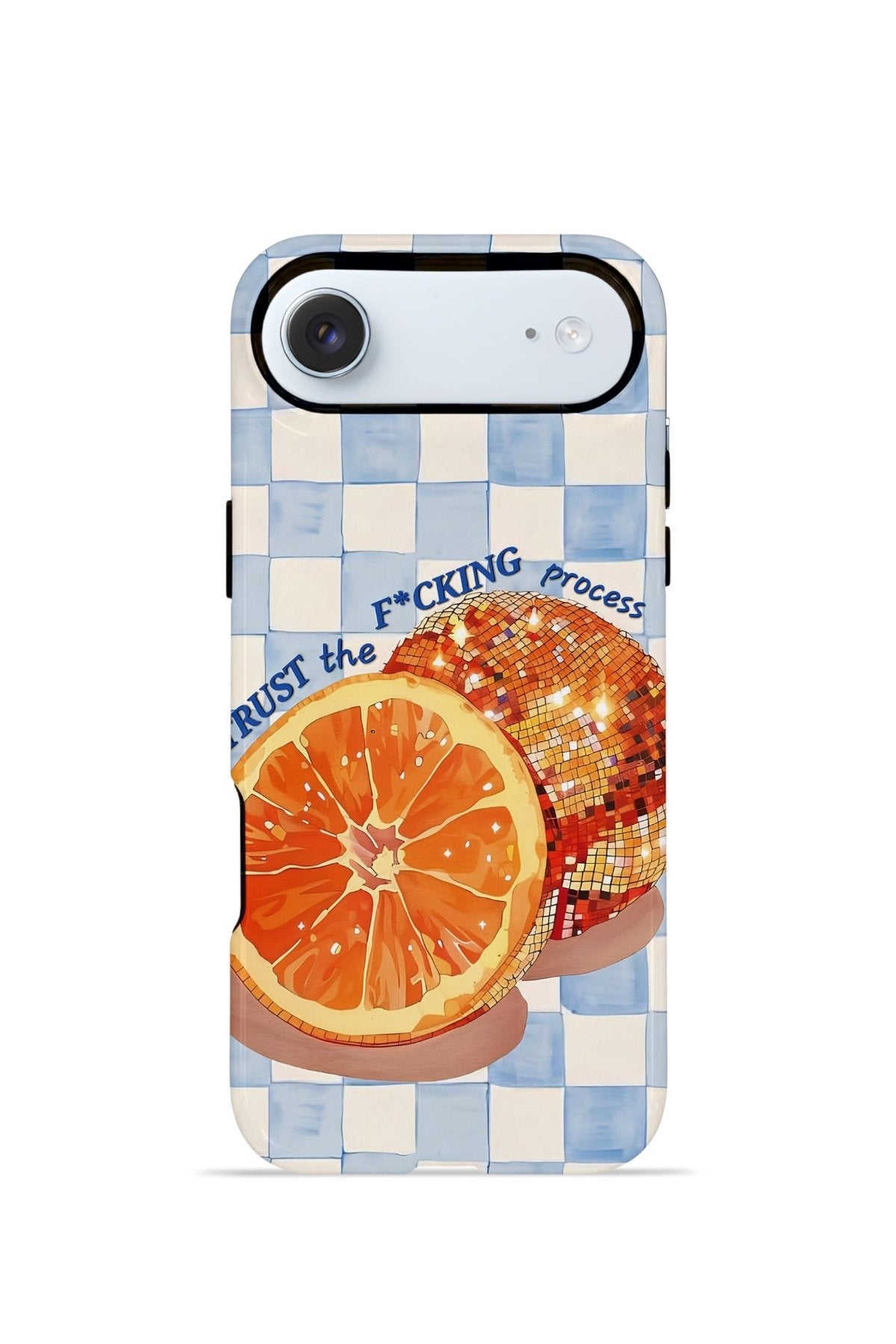 iPhone 17 Air Vorian Çift Katmanlı MagSafe Kılıf Orange Press Collage