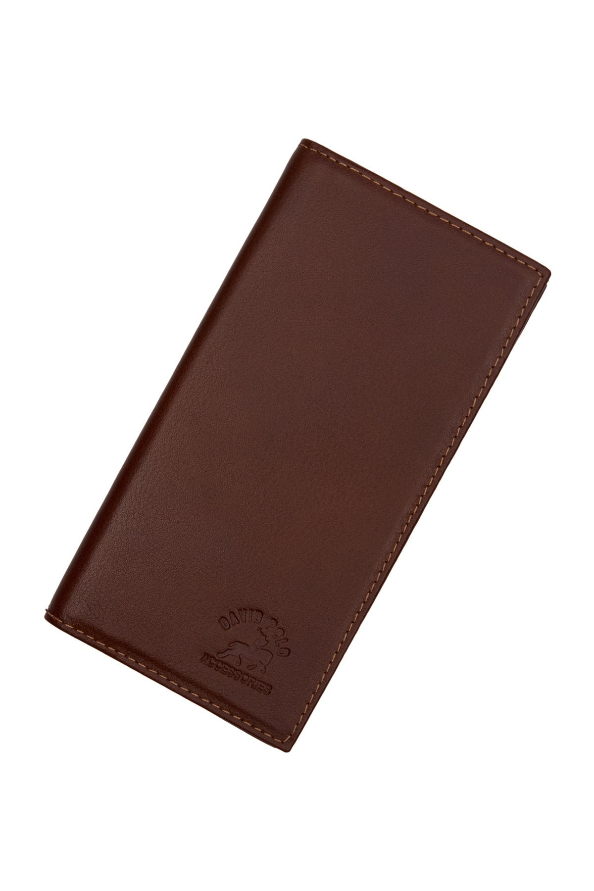 Hakiki Deri Telefonlu Kahverengi Cüzdan