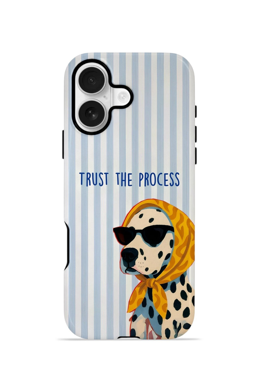 iPhone 17 Vorian Çift Katmanlı Kılıf Trust The Process Dalmatian