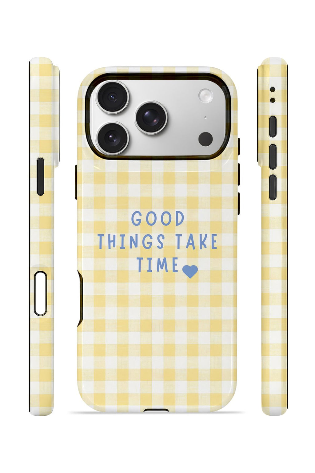 iPhone 17 Pro Vorian Çift Katmanlı MagSafe Kılıf Good Things Gingham