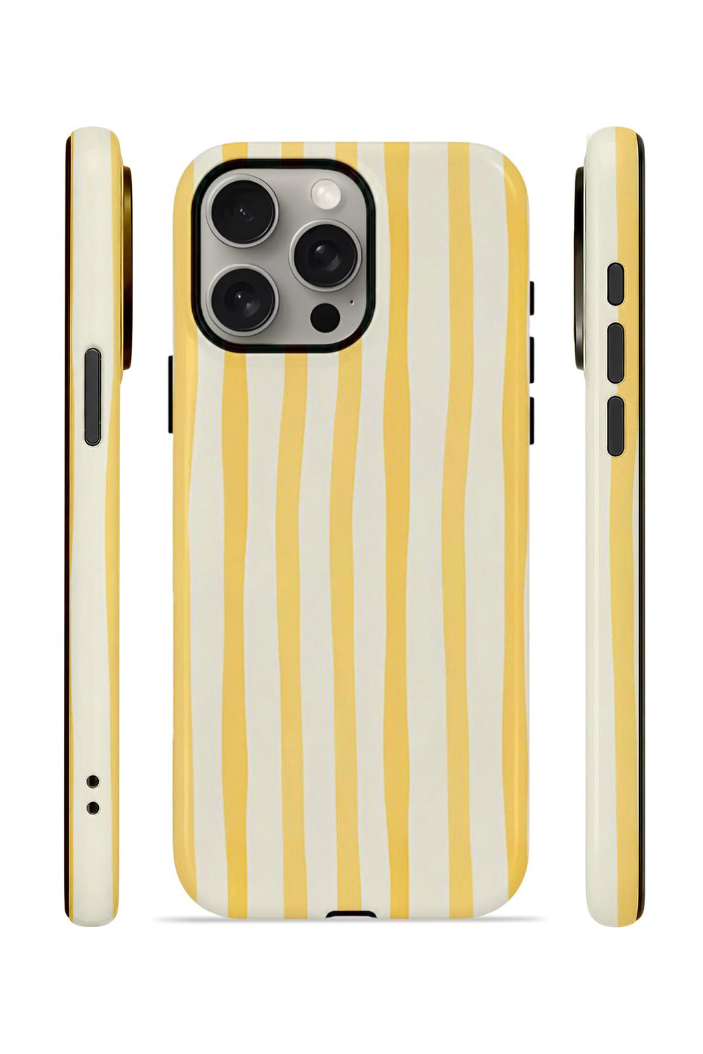 iPhone 15 Pro Max Vorian Çift Katmanlı Kılıf Buttercream Riviera