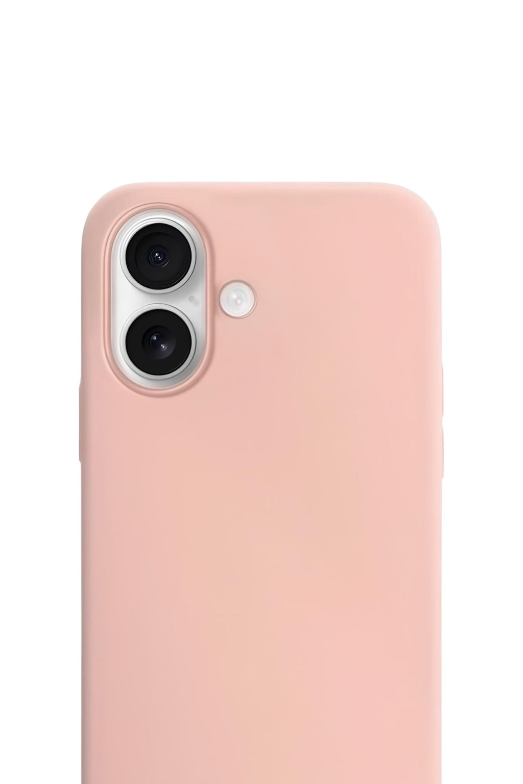 iPhone 17 Soft Touch Lansman Silikon Kılıf Pudra Pembe