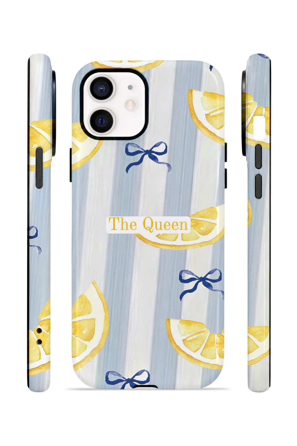 iPhone 11 Vorian Çift Katmanlı MagSafe Kılıf Queen Lemon Bow