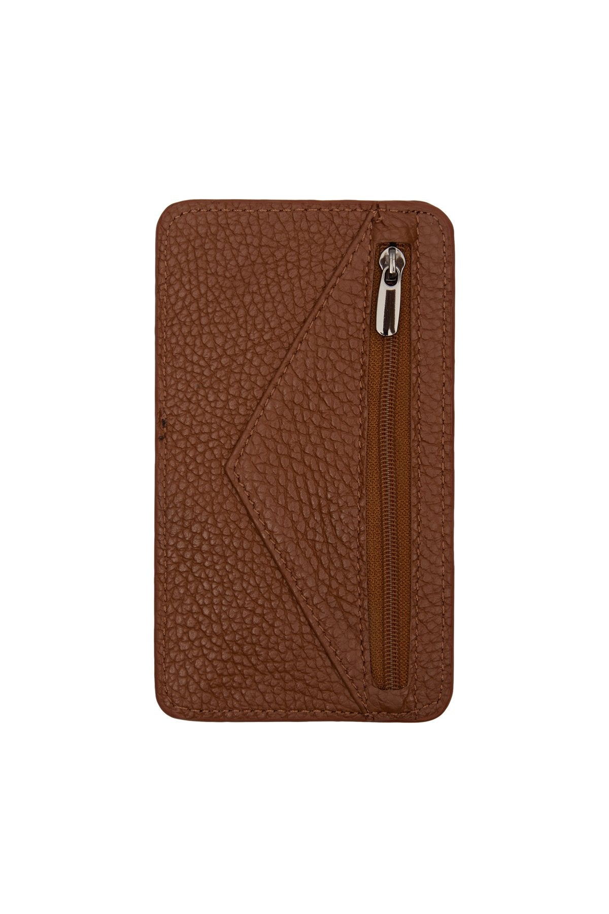 Hakiki Deri Unısex Kartlık Kahverengi